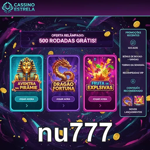 nu777 nu777 ao vivo